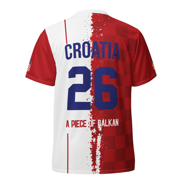 Croatia World Cup 2026 Signature Jersey back
